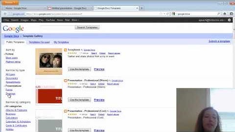 Google Presenter CIS 103