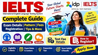 IELTS Exam 2026 | Complete Guide | Eligibility, Exam Pattern, Fees & How to Apply | IELTS New Update