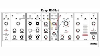 Easy HiHat - Moog Grandmother patch
