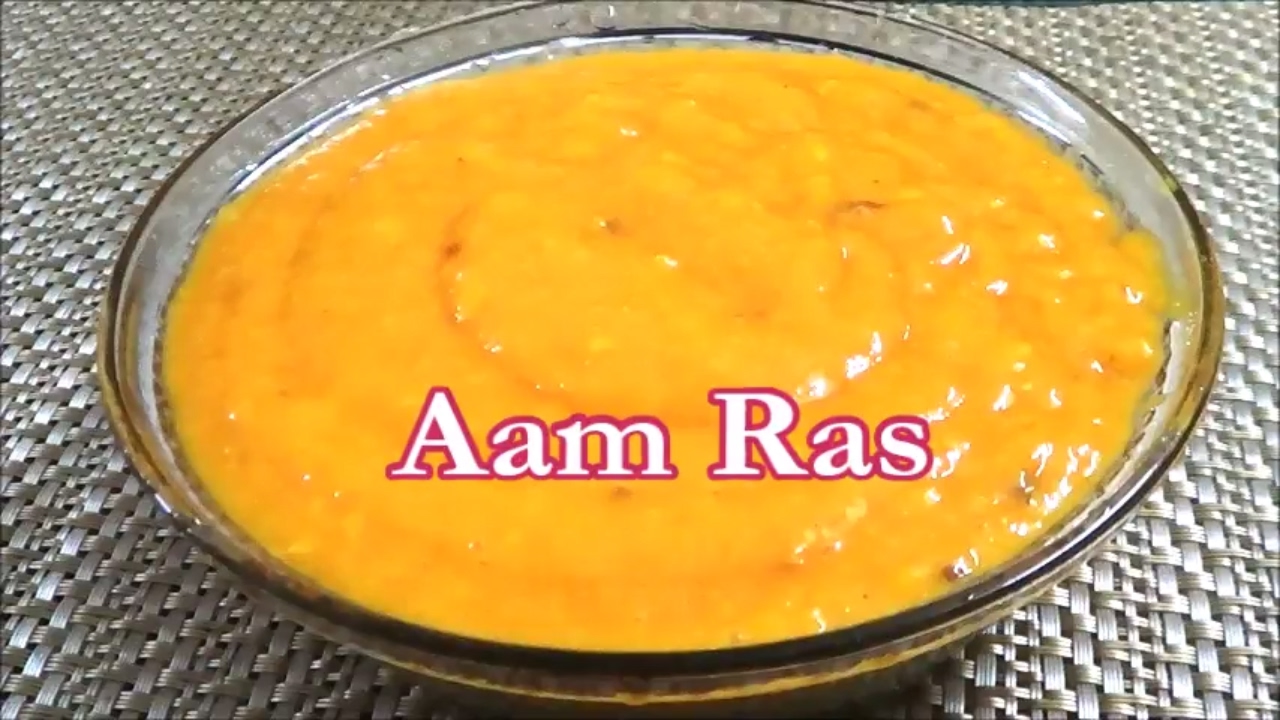 AamRas Recipe | Mango Recipe - YouTube