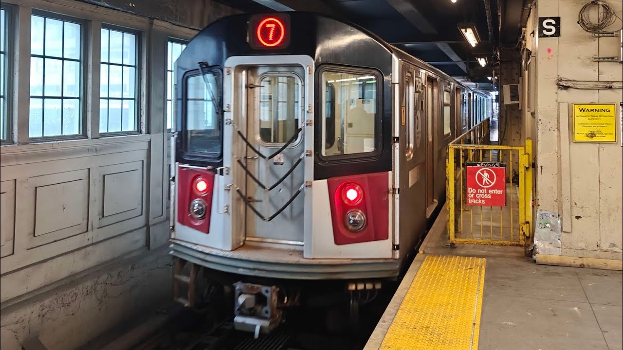 ●Rudeway NYC Subway IRT Kawasaki R188 (7) Train Full Ride From 34