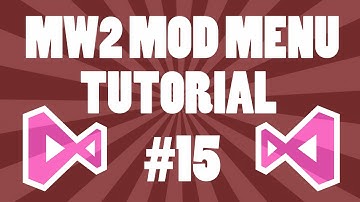 How To Make A MW2 TU8 Mod Menu - Pt.15 - Adding Bots
