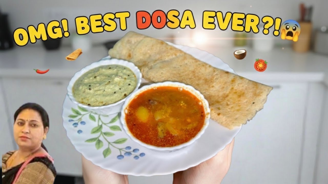 Crispy crunchy dosa ever |Restaurant Style Dosa Batter at Home 🤤 inspired by nishamandhulika