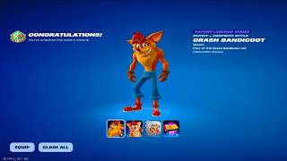 Winning Crash Bandicoot Skin Cup On MOBILE (120Fps)