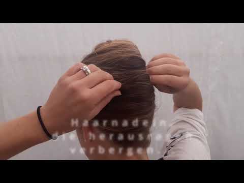 Video: Taillenlanges Haar in eine Duschhaube stecken – wikiHow
