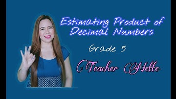 Estimating product of decimal numbers