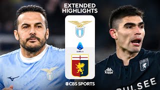 Lazio vs. Genoa: Highlights estesi | Serie A | CBS Sports Golazo