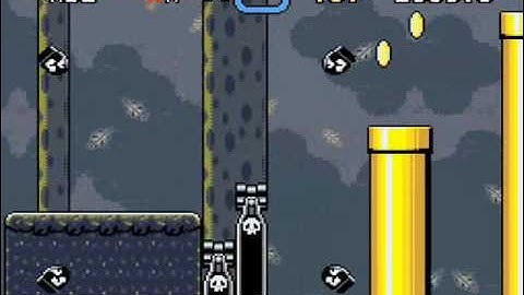 Nightfall Canopy - Yoshi Dawn of the Darkness (Super Mario World custom level)