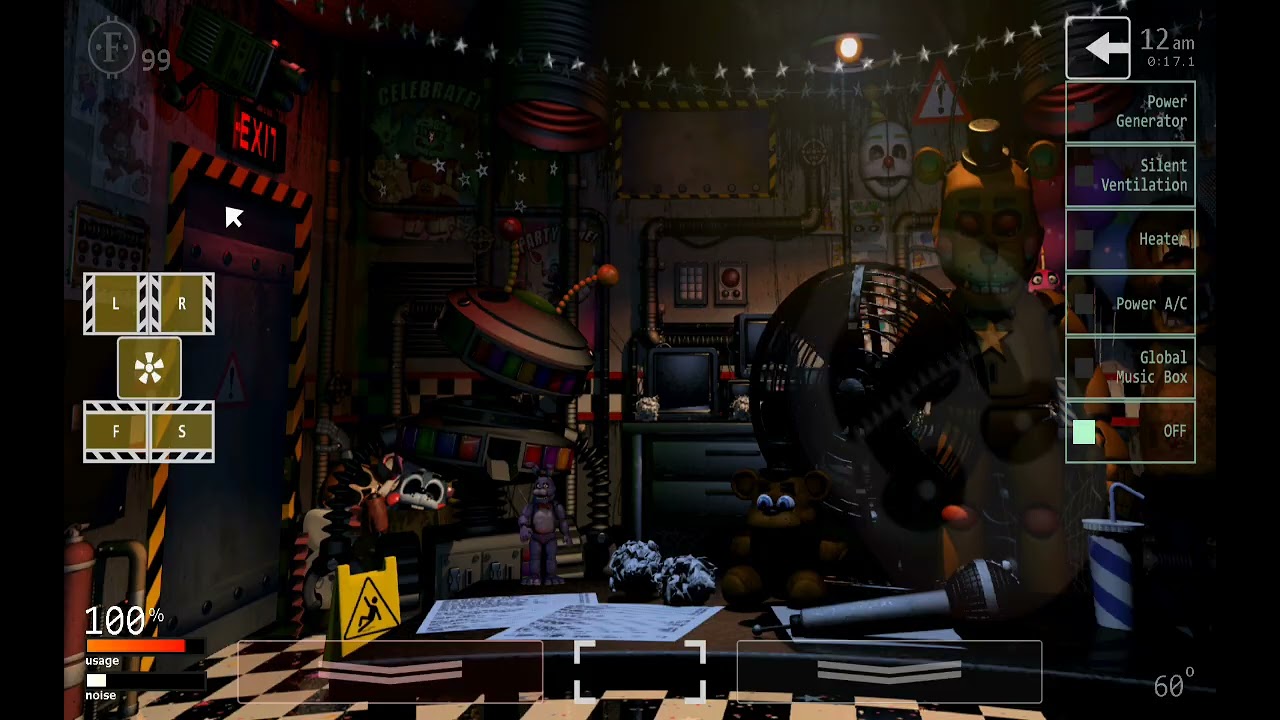 Играю в фнаф 7 