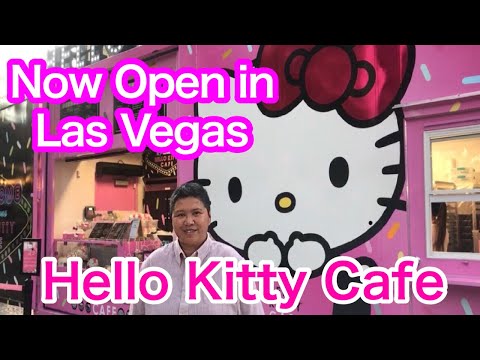Video: Opening Van Het Hello Kitty Cafe In Las Vegas