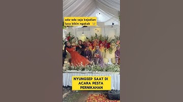 momen lucu ketika biduan nyungsep bikin ngakak ‼️‼️ #ngakak #lucu #nyungsep #kocak #biduan