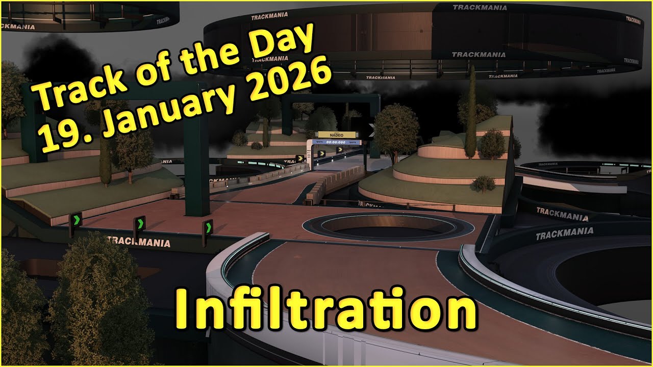 Infiltration - World Record by chamow - TRACKMANIA Track of the Day