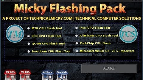 Huawei | Vivo | Oppo | Micky Flashing Pack - All CPU Flash Tools in One Pack