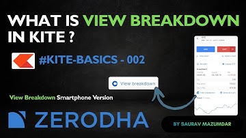 Most Traders Don’t Know This Zerodha Kite Feature! 😱 | View Breakdown Explained 📊 (Kite Basics)