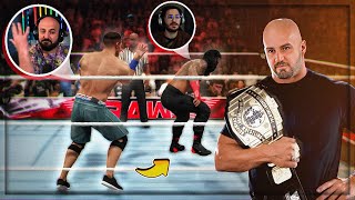 عملت فنش جون سينا على هيكساوي ! 😂 تجربة لعبه WWE 2K24 😍