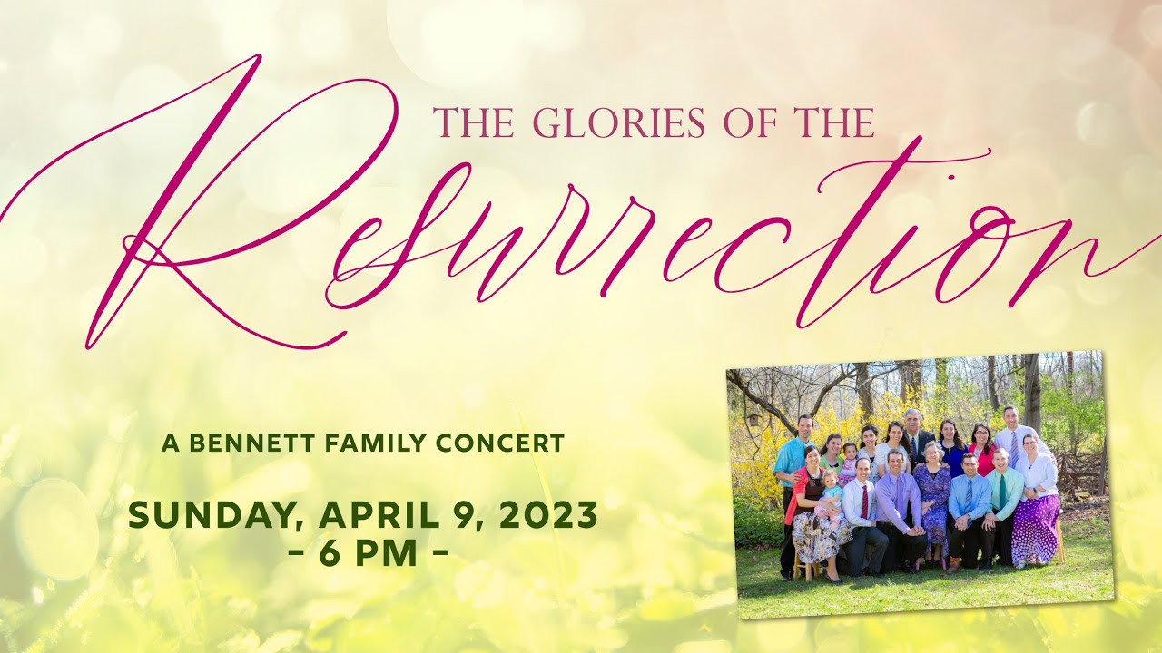 Resurrection Sunday Concert April 9, 2023 YouTube