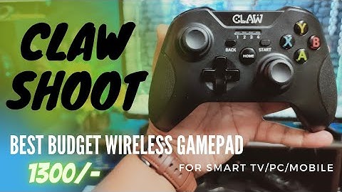 Best Budget Wireless Gamepad for Smart TV / PC/ Mobile_CLAW SHOOT_Review in Hindi