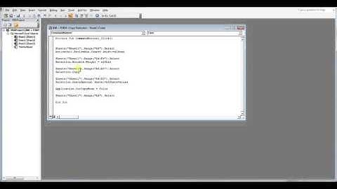 Creating a macro that will copy and paste in Microsoft Excel