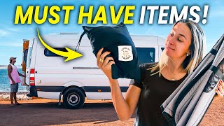 VAN LIFE ESSENTIALS | 10 things you NEED!