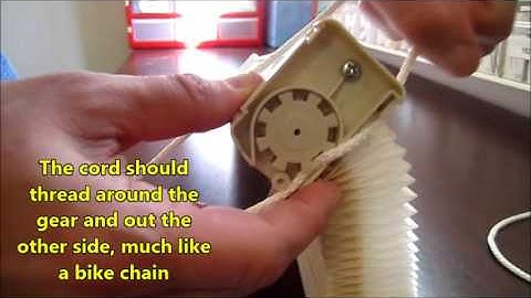 How to Replace a Cord Loop on a Symphony Smoothy Cellular Shade