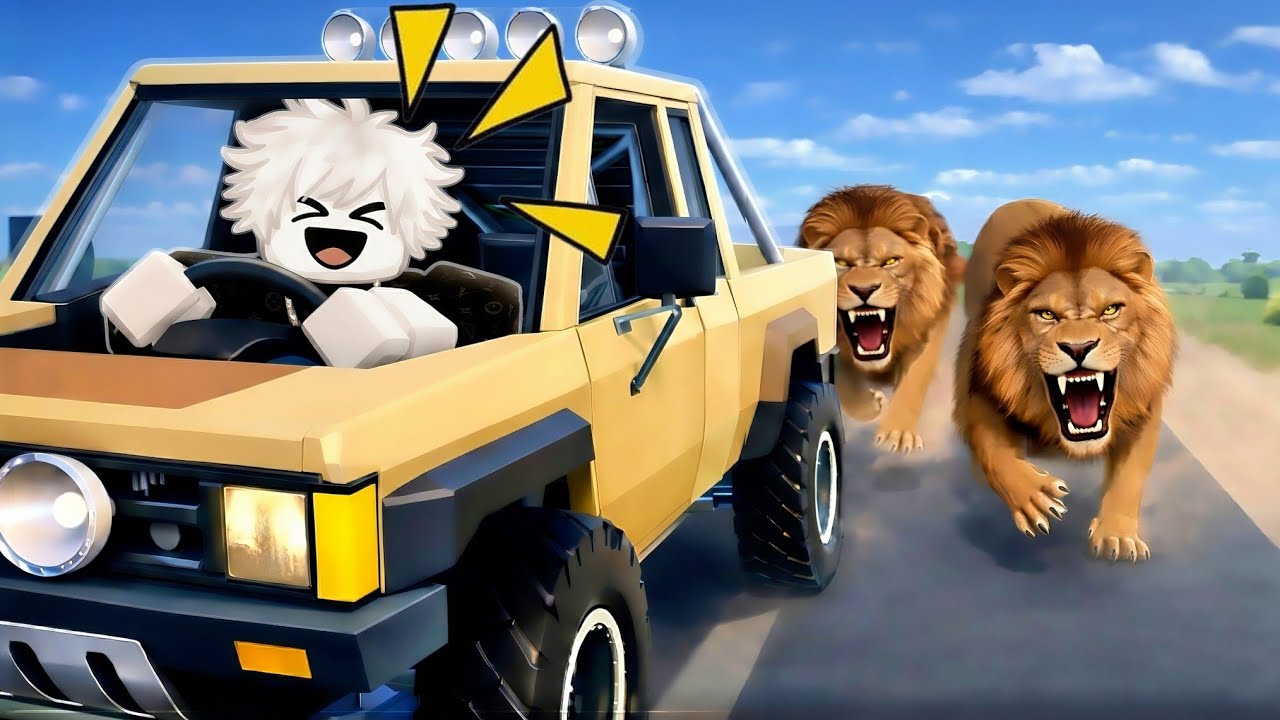 ကျွန်တော် ဆာဖာရီထဲမှာ ​ခြင်္သေ့တွေလိုက်​ခံနေရတယ်ဗျို့😱