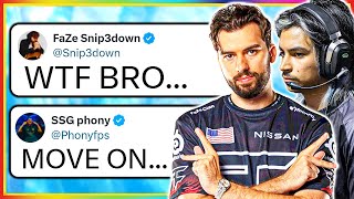 Phony KICKS OFF at Snip3down...  Snipe FIRES Back?! 🌶️ Rkn RETURNS to ALGS?!