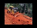 Extreme Bulldozer D6R XL Work in Tropical Red Soil – Raw Earthmoving Power
