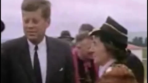 June 29, 1963 - President John F. Kennedy arriving...
