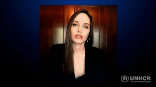 Angelina Jolie sends a message of gratitude and hope to Mayerlin Perez.