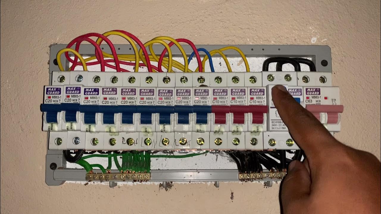 Inspection Sistem Wiring Single Phase & Checking Leakage Cable - YouTube
