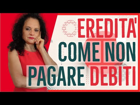 Video: Come Rinunciare Al Debito