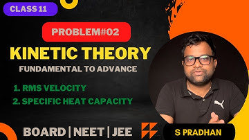 The relationship between rms velocity and temperature | Solved problem
