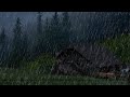 Rain Sounds for Sleeping - Heavy Rain and Thunder Sounds - Relaxing, Sleeping, Studying