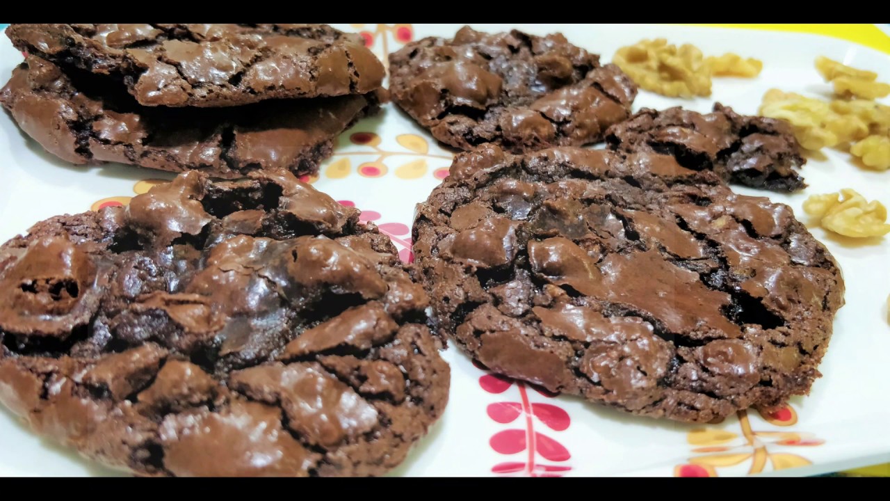 Choco Walnut Cookies | Flourless | Gluten-Free | Lactose Free - YouTube