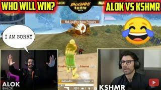 Alok Vs Kshmr Free Fire 1 v 1 Clash Squad Match Funny Video | Free Fire Real Alok Vs Kshmr Gameplay.