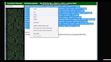 MW2 1.14 CODE GENERATOR FOR CFG MENU