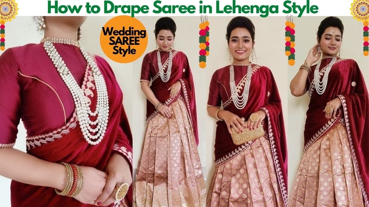 Ways of Styling and Draping A Khadi Saree