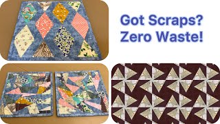 From Squares and Rectangles to Treasures! Make Bonus Block From Your Scraps - It's Almost Magical!