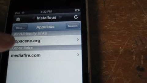 How To Use and Install Installous (Cracked Apps) 2.2.1 Ipod touch