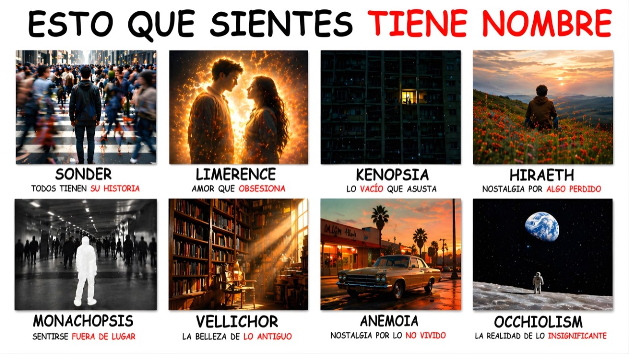 Todos Los Sentimientos Sin Nombre Explicados En 17 Minutos