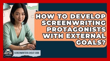 How To Develop Screenwriting Protagonists With External Goals? - Screenwriter