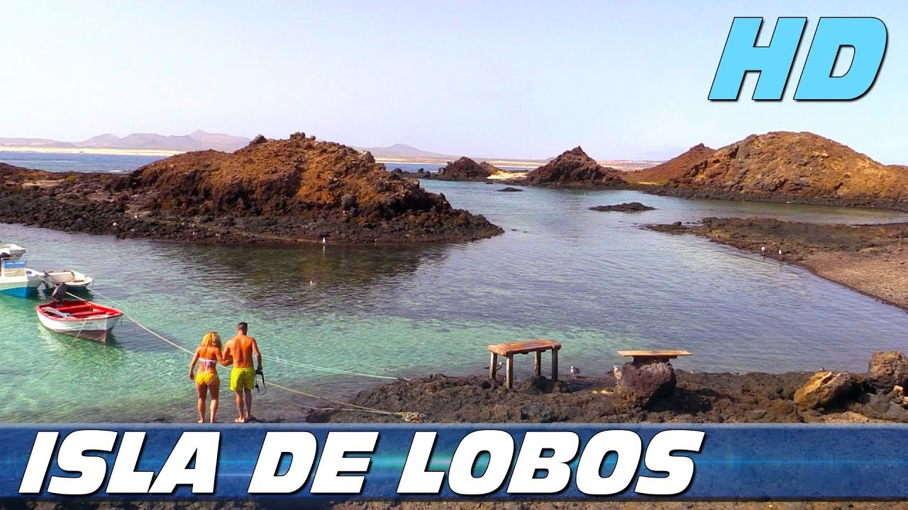 Excursion to Isla de Lobos (Fuerteventura - Spain) - YouTube