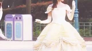 Belle in hong kong disneyland -