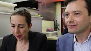 Mayor Naim Kurt Visits Katik Turkish Take Away With Greater Dandenong Mayor Lana Formoso