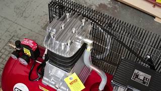 Burisch Belt Drive Air Compressor Head & Cylinder gasket replacement