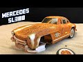 Restoration Toy Mercedes SL 300 - 1956s Car Burned 🔥