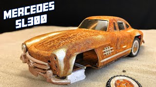 Restoration Toy Mercedes SL 300 - 1956s Car Burned 🔥