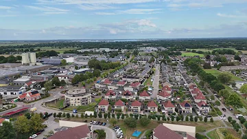 Vollenhove van boven met de drone ??