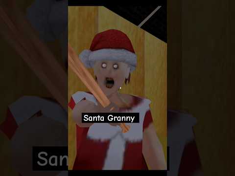 Playing As u0027Santa Granny Characteru0027 In Grannyu0027s House | Granny Escape #granny #gaming #horrorgaming