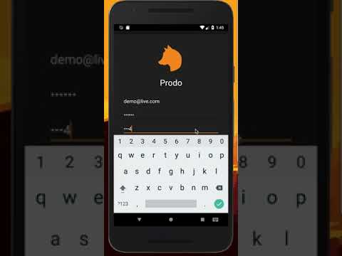 Prodo-Android demo